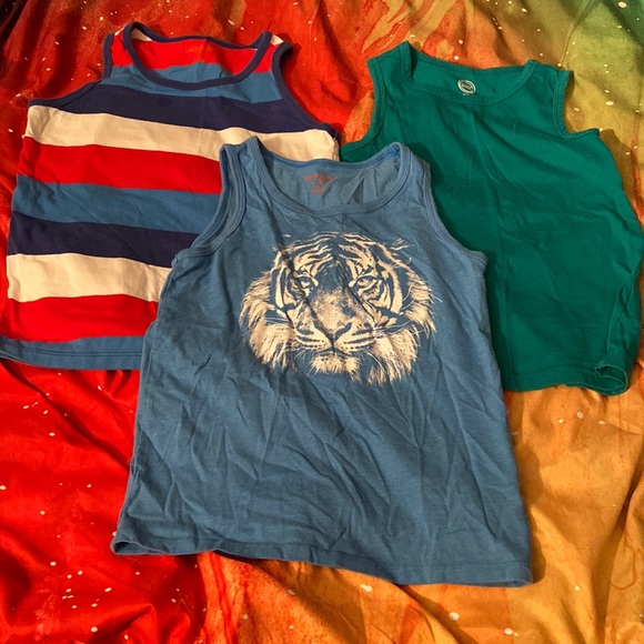 Set of boys tank tops